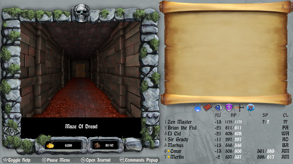 The Bard's Tale Trilogy gameplay screenshot