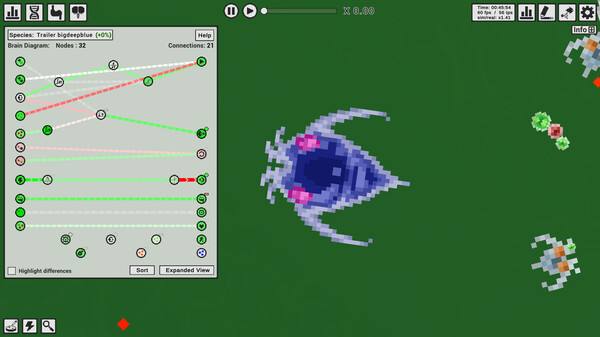 The Bibites: Digital Life gameplay screenshot