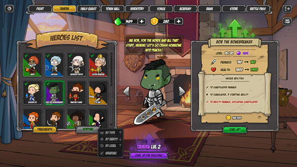 The Braves: Beginning gameplay screenshot