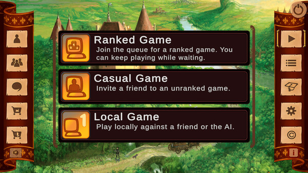 The Castles of Burgundy gameplay screenshot