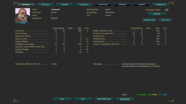 The Curse of Feldar Vale gameplay screenshot