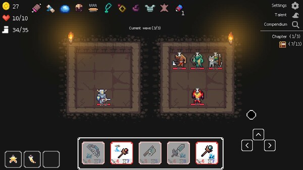 The Dark Cave gameplay screenshot