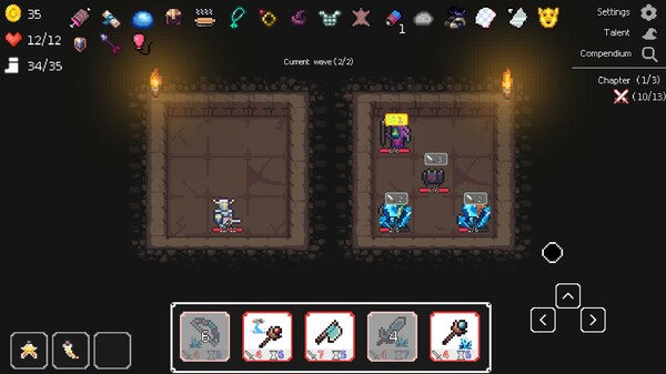 The Dark Cave gameplay screenshot