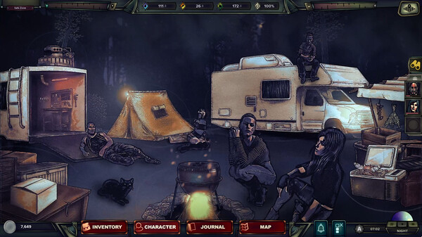 The Dead Await gameplay screenshot