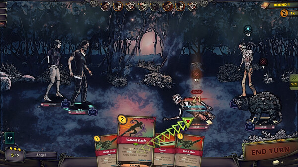 The Dead Await gameplay screenshot
