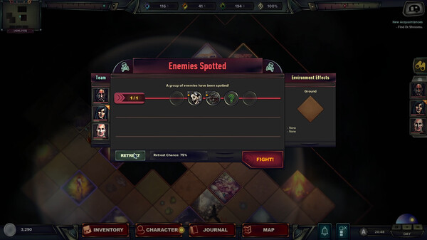 The Dead Await gameplay screenshot