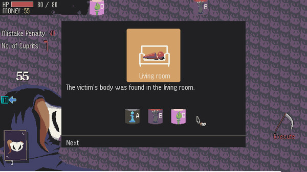 The Detective Reaper Invites gameplay screenshot
