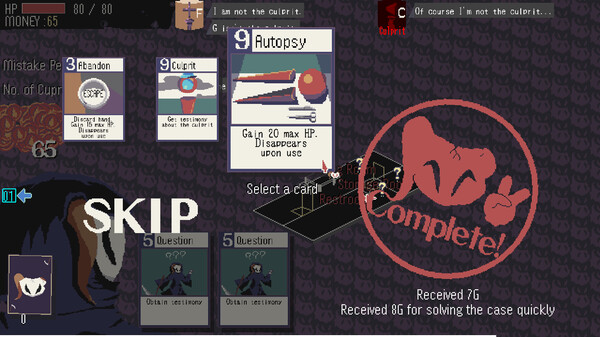 The Detective Reaper Invites gameplay screenshot