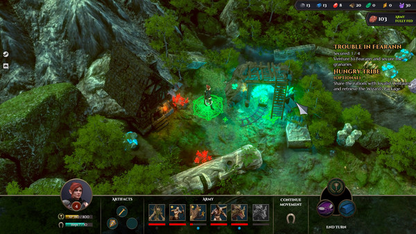 The Dragoness: Command of the Flame gameplay screenshot