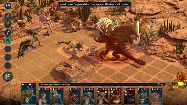The Dragoness: Command of the Flame gameplay screenshot