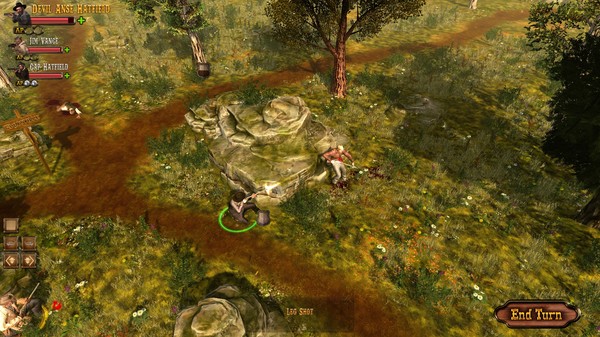 The Feud: Wild West Tactics gameplay screenshot