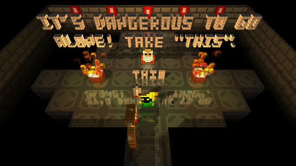 The Forgettable Dungeon gameplay screenshot