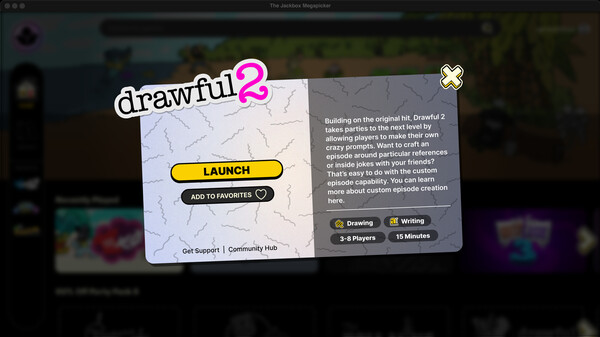 The Jackbox Megapicker gameplay screenshot