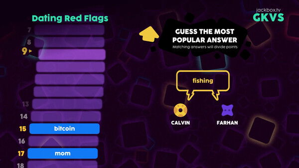 The Jackbox Survey Scramble gameplay screenshot