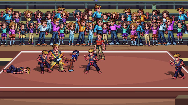 The Karate Kid: Street Rumble gameplay screenshot