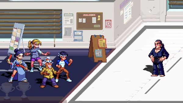 The Karate Kid: Street Rumble gameplay screenshot