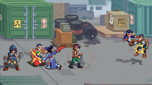The Karate Kid: Street Rumble gameplay screenshot