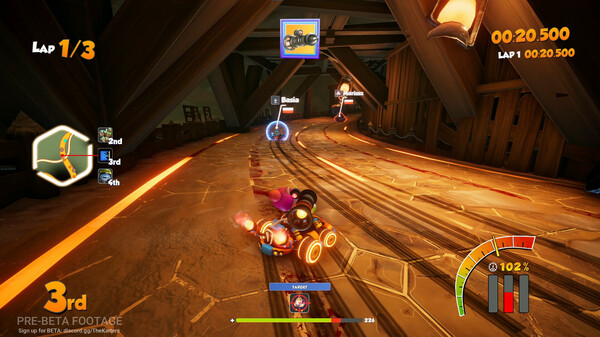 The Karters 2: Turbo Charged - Prologue gameplay screenshot