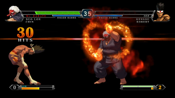 THE KING OF FIGHTERS XIII GLOBAL MATCH gameplay screenshot