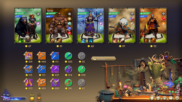 The Last Flame: Prologue gameplay screenshot