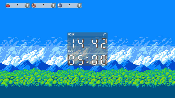 The Legend of Pomodoro gameplay screenshot