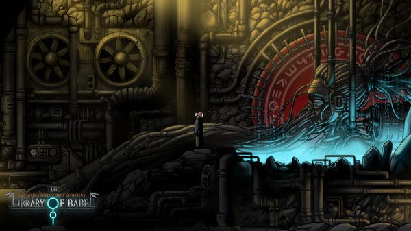 The Library of Babel gameplay screenshot