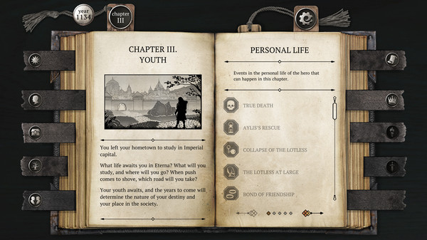 The Life and Suffering of Sir Brante gameplay screenshot