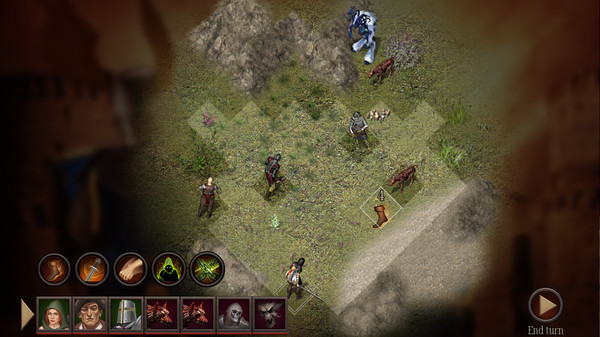 The Lost King of Avallon gameplay screenshot