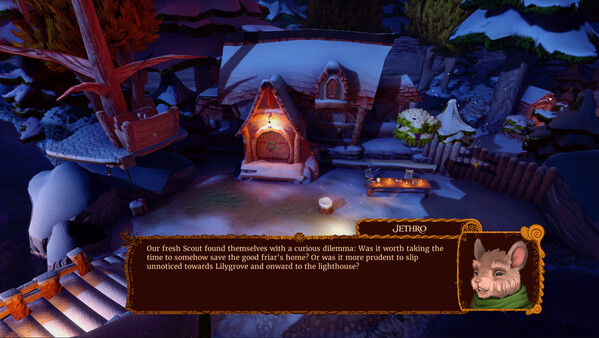 The Lost Legends of Redwall™: The Scout Anthology gameplay screenshot