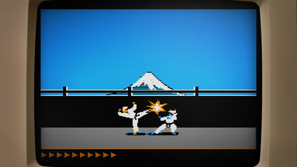 The Making of Karateka gameplay screenshot