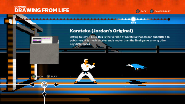 The Making of Karateka gameplay screenshot