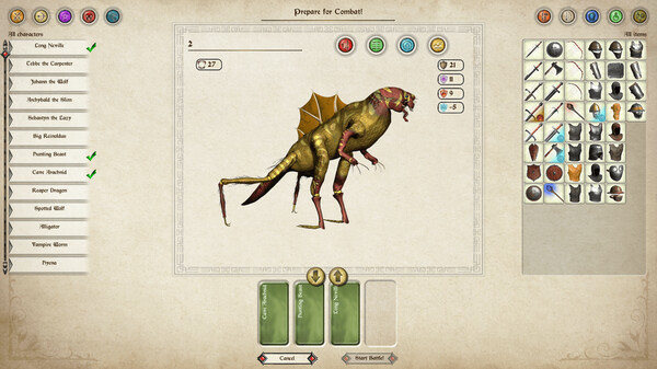The Monster Breeder gameplay screenshot