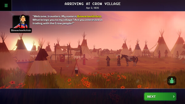 The Oregon Trail gameplay screenshot
