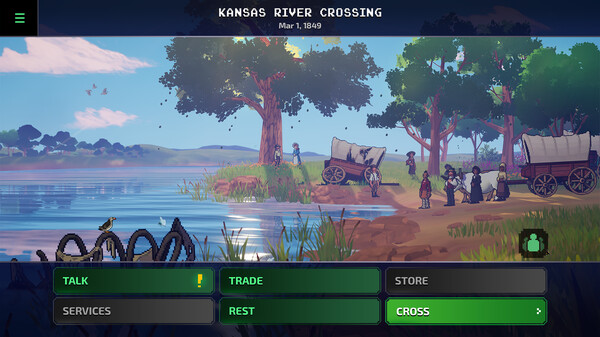 The Oregon Trail gameplay screenshot