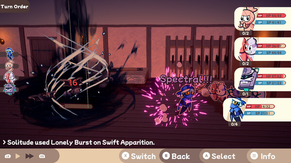 The Outbound Ghost gameplay screenshot