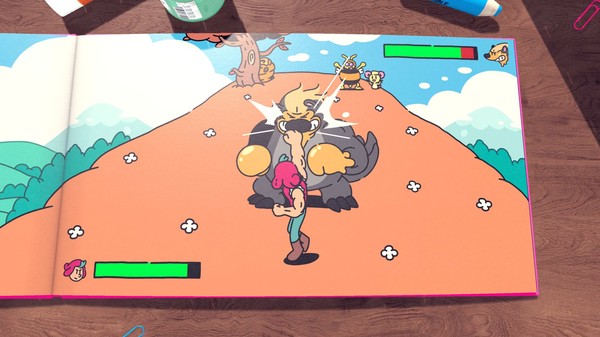 The Plucky Squire gameplay screenshot
