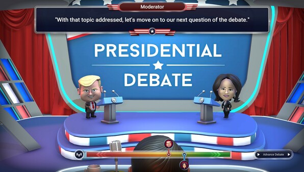 The Political Machine 2024 gameplay screenshot