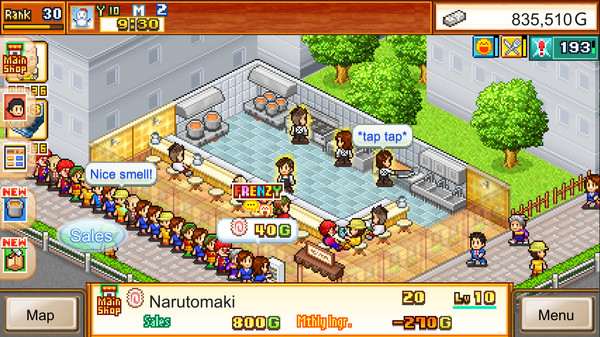 The Ramen Sensei gameplay screenshot