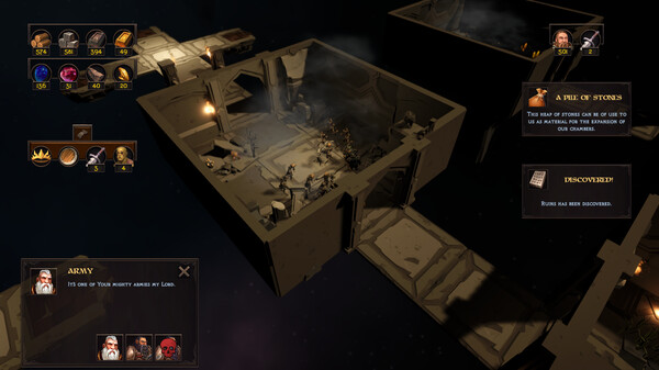 The Rings of Powder gameplay screenshot