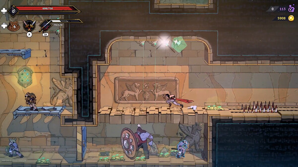 The Rogue Prince of Persia gameplay screenshot