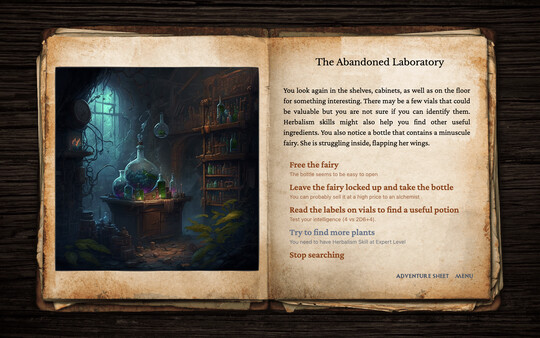 The Secret of Darkwoods gameplay screenshot