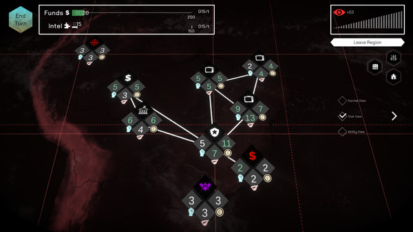 The Shadow Government Simulator gameplay screenshot