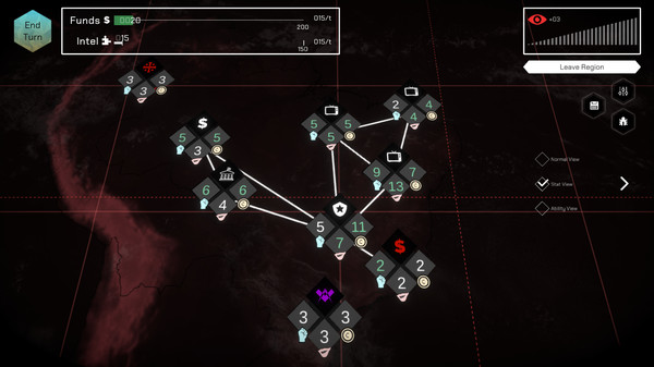 The Shadow Government Simulator: Prologue gameplay screenshot