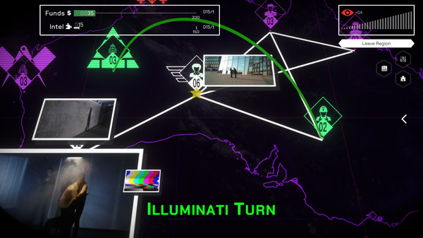 The Shadow Government Simulator: Prologue gameplay screenshot