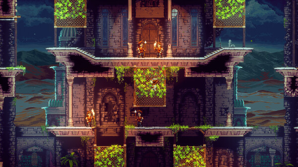 The Siege and the Sandfox gameplay screenshot