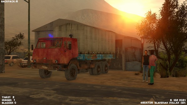 The Slaverian Trucker gameplay screenshot