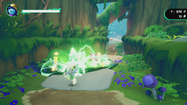The Smurfs 2 - The Prisoner of the Green Stone gameplay screenshot