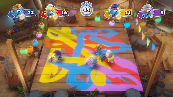 The Smurfs - Village Party gameplay screenshot