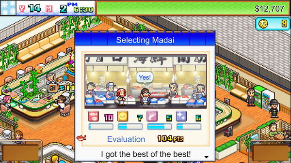 The Sushi Spinnery gameplay screenshot