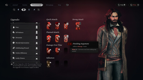 The Thaumaturge gameplay screenshot